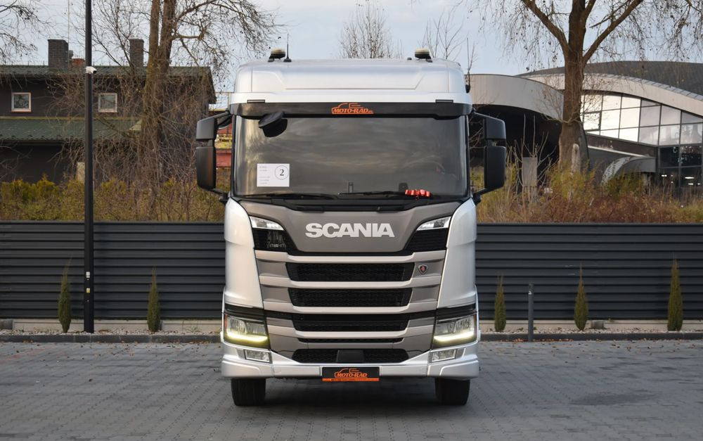 Scania R450 / HYDRAULIKA / RETARDER / ACC / KLIMA / FULL LEDY / ALUFELGI / SERWISOWANA / SPROWADZONA - Tegljač: slika 2 Scania R450 / HYDRAULIKA / RETARDER / ACC / KLIMA / FULL LEDY / ALUFELGI / SERWISOWANA / SPROWADZONA - Tegljač: slika 2