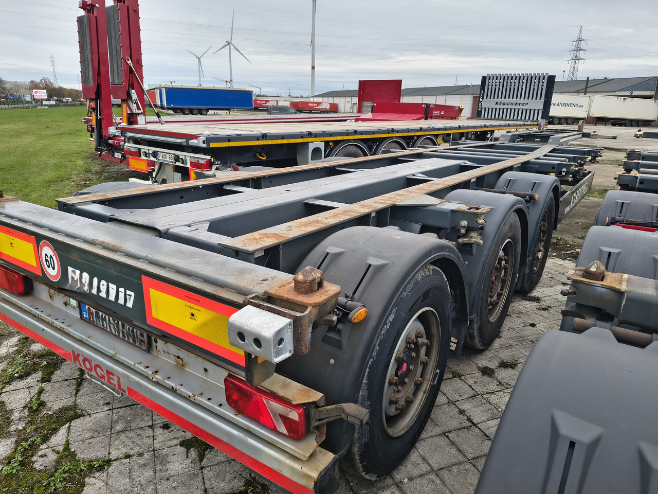 Kögel 40ft containerchassis - Poluprikolica: slika 2 Kögel 40ft containerchassis - Poluprikolica: slika 2