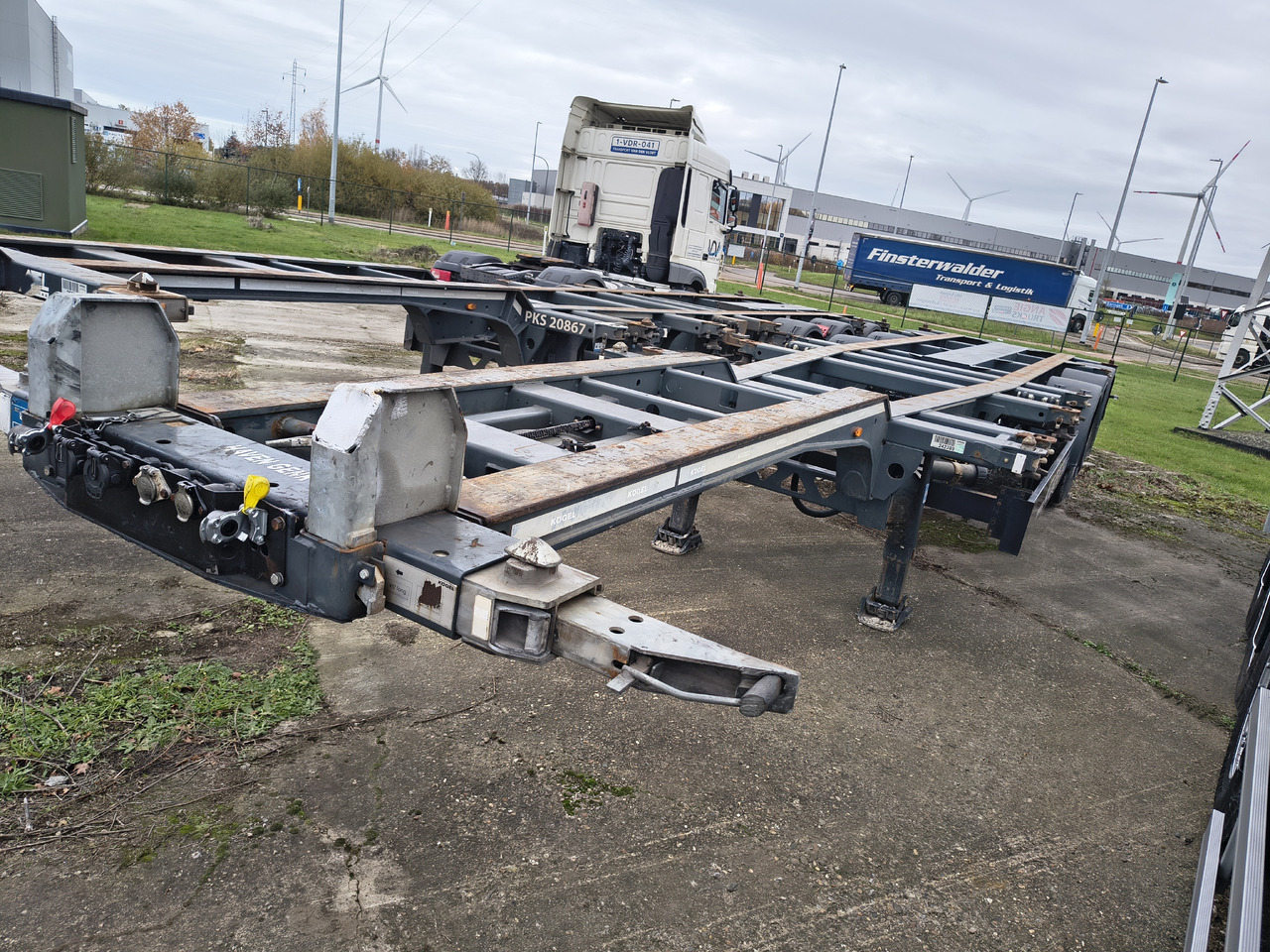 Kögel 40ft containerchassis - Poluprikolica: slika 1 Kögel 40ft containerchassis - Poluprikolica: slika 1