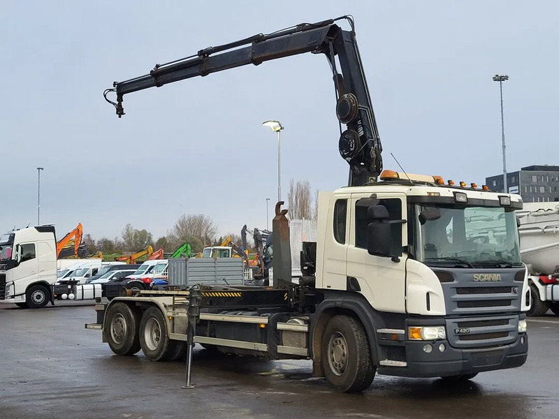 Scania P420 Crane Clima Cruise PTO Camera Euro5 2008 - Kamion sa dizalicom: slika 4 Scania P420 Crane Clima Cruise PTO Camera Euro5 2008 - Kamion sa dizalicom: slika 4