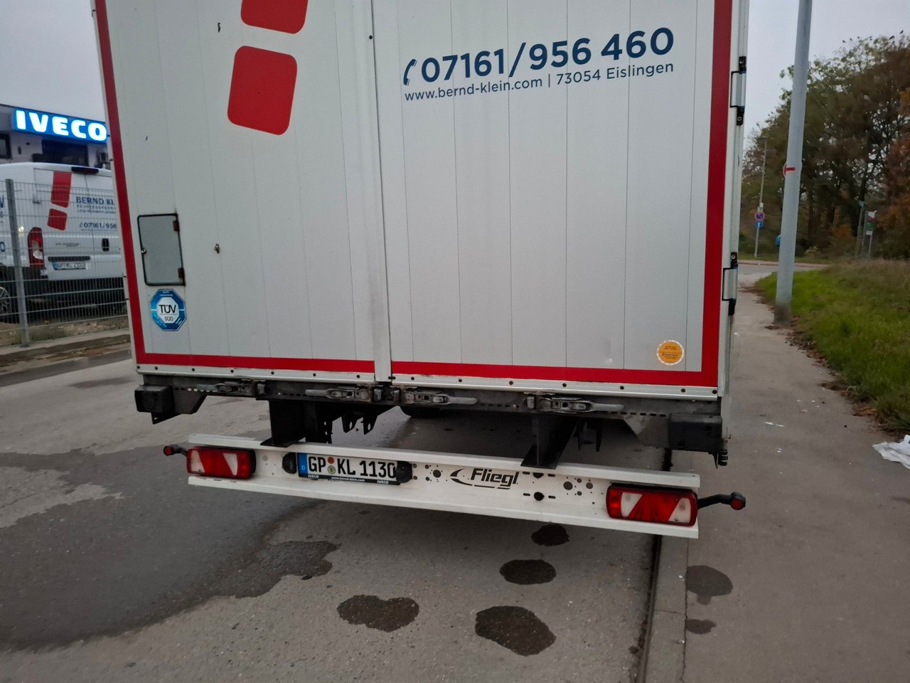 Fliegl TKF 118, Schiebeplane, Durchlader, Luft, - Prikolica sa ceradom: slika 5 Fliegl TKF 118, Schiebeplane, Durchlader, Luft, - Prikolica sa ceradom: slika 5