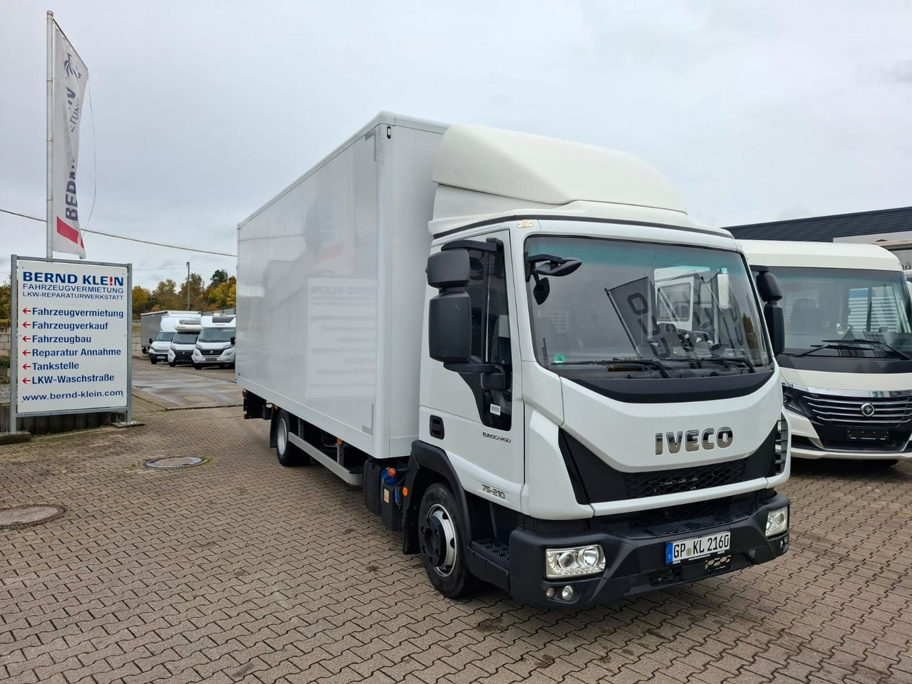 Iveco ML75-210P,LBW,Klima,Automatik,Spoiler, - Kamion sa zatvorenim sandukom: slika 1 Iveco ML75-210P,LBW,Klima,Automatik,Spoiler, - Kamion sa zatvorenim sandukom: slika 1