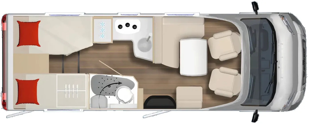 Bürstner B66 TD 690 G B 66 TD 690 Voll ausgestattet - Poluintegrisani kamper: slika 2 Bürstner B66 TD 690 G B 66 TD 690 Voll ausgestattet - Poluintegrisani kamper: slika 2