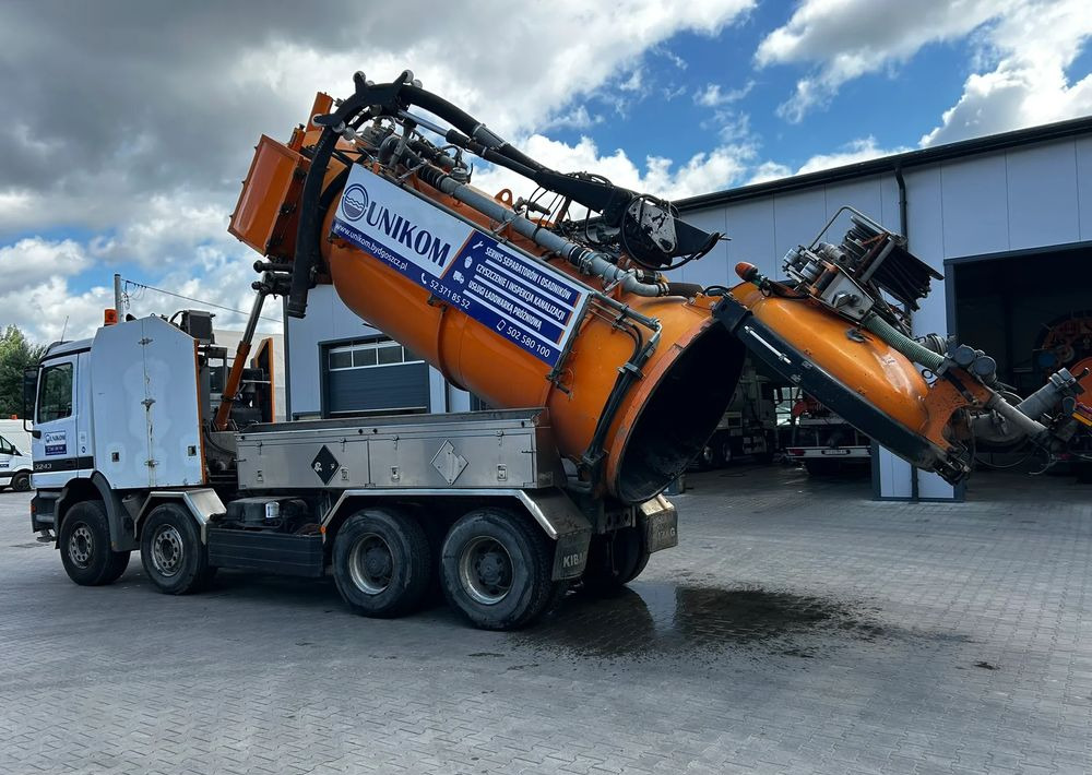 Mercedes-Benz ACTROS 3243 KAISER AQUASTER WUKO - Vakuumska cisterna: slika 2 Mercedes-Benz ACTROS 3243 KAISER AQUASTER WUKO - Vakuumska cisterna: slika 2