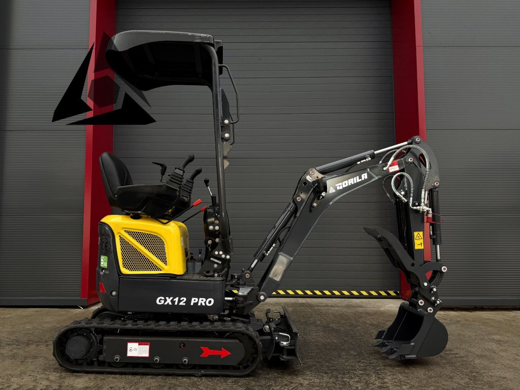 Mini bager Pásový minibagr GORILA GX12 I PRO 2025: slika 6 Mini bager Pásový minibagr GORILA GX12 I PRO 2025: slika 6