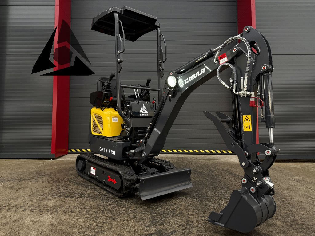 Mini bager Pásový minibagr GORILA GX12 I PRO 2025: slika 7 Mini bager Pásový minibagr GORILA GX12 I PRO 2025: slika 7