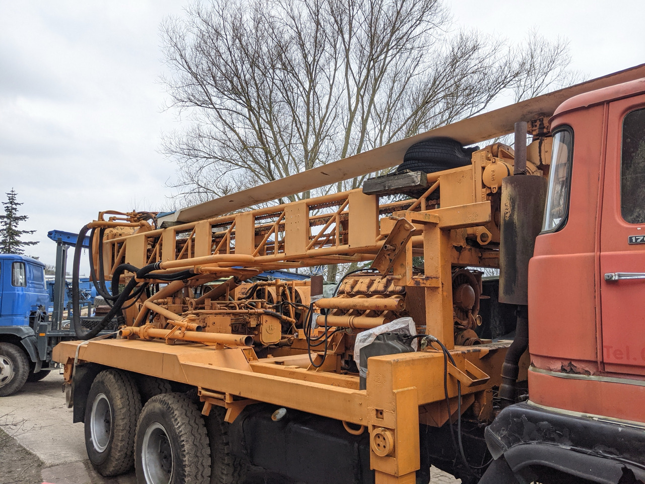 Magirus Deutz Prakla P5001 Drilling rig ,500 m Iveco Magirus Deutz - Veliki kamon za bušenje: slika 4 Magirus Deutz Prakla P5001 Drilling rig ,500 m Iveco Magirus Deutz - Veliki kamon za bušenje: slika 4