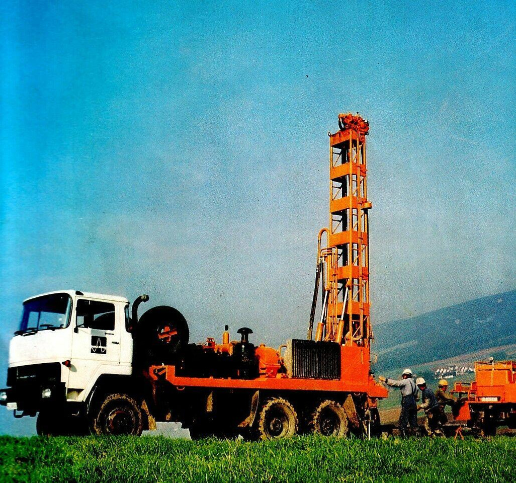 Magirus Deutz Prakla P5001 Drilling rig ,500 m Iveco Magirus Deutz - Veliki kamon za bušenje: slika 3 Magirus Deutz Prakla P5001 Drilling rig ,500 m Iveco Magirus Deutz - Veliki kamon za bušenje: slika 3