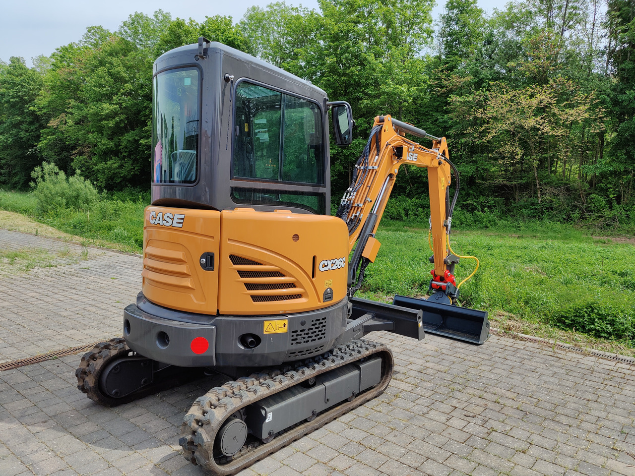 Case CX26C Minibagger m. Kabine NEU Komfortsitz HZG LED Scheinwerfer Joystick-Steuerung - Mini bager: slika 5 Case CX26C Minibagger m. Kabine NEU Komfortsitz HZG LED Scheinwerfer Joystick-Steuerung - Mini bager: slika 5