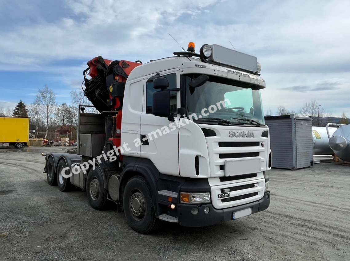 Scania with Palfinger PK 850002 R480 - Tegljač: slika 2 Scania with Palfinger PK 850002 R480 - Tegljač: slika 2