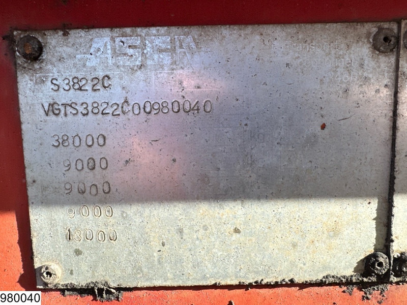 ASCA Chassis 20 ft - Poluprikolica za prevoz kontejnera/ Poluprikolica sa promenjivim sandukom: slika 4 ASCA Chassis 20 ft - Poluprikolica za prevoz kontejnera/ Poluprikolica sa promenjivim sandukom: slika 4