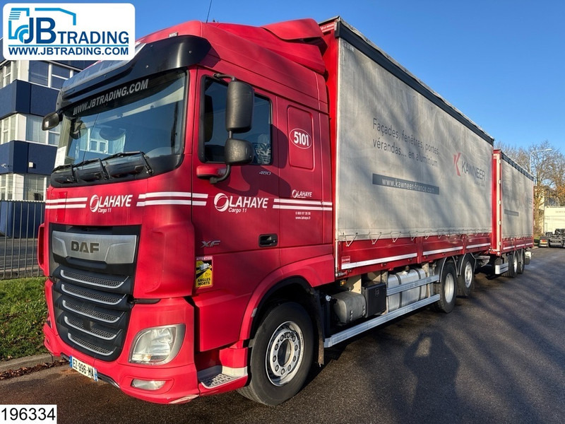 DAF XF 480 6x2, EURO 6, Combi, Dhollandia, 110 m3 - Kamion sa ceradom: slika 1 DAF XF 480 6x2, EURO 6, Combi, Dhollandia, 110 m3 - Kamion sa ceradom: slika 1
