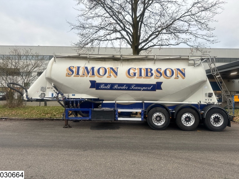 Feldbinder Silo 40.000 Liter, 3 Comp - Poluprikolica cisterna: slika 2 Feldbinder Silo 40.000 Liter, 3 Comp - Poluprikolica cisterna: slika 2