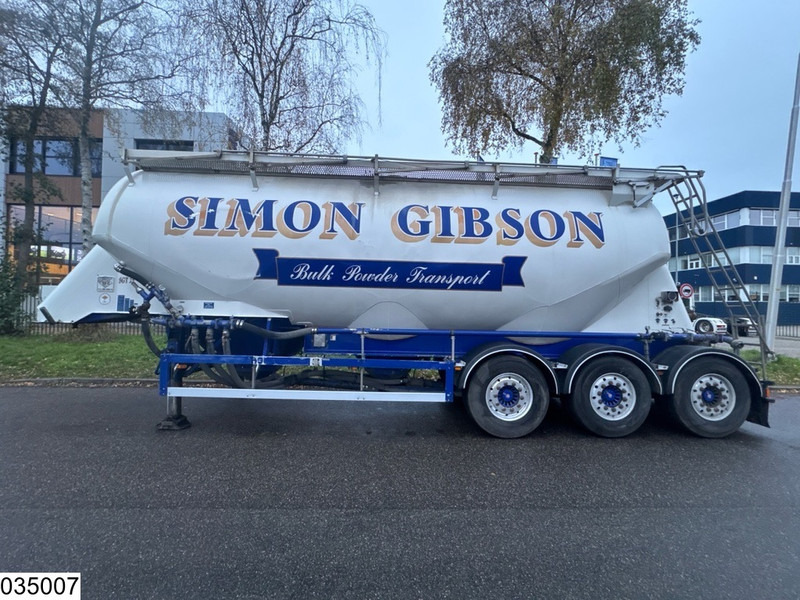 Feldbinder Silo 40.000 Liter, 3 Comp - Poluprikolica cisterna: slika 2 Feldbinder Silo 40.000 Liter, 3 Comp - Poluprikolica cisterna: slika 2