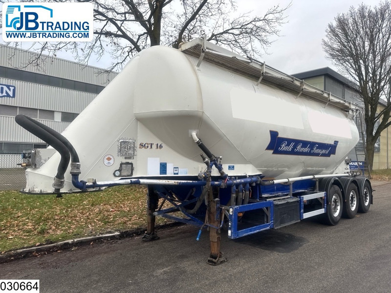 Feldbinder Silo 40.000 Liter, 3 Comp - Poluprikolica cisterna: slika 1 Feldbinder Silo 40.000 Liter, 3 Comp - Poluprikolica cisterna: slika 1
