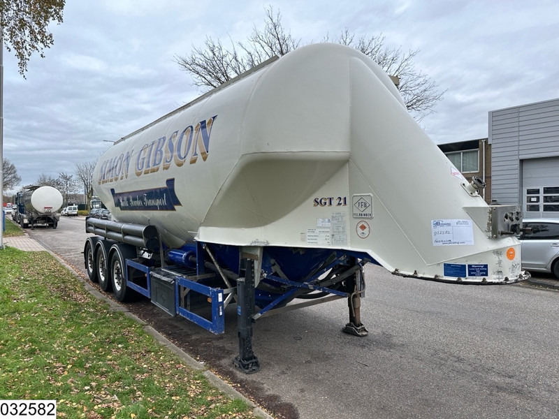 Feldbinder Silo 40.000 Liter - Poluprikolica cisterna: slika 3 Feldbinder Silo 40.000 Liter - Poluprikolica cisterna: slika 3