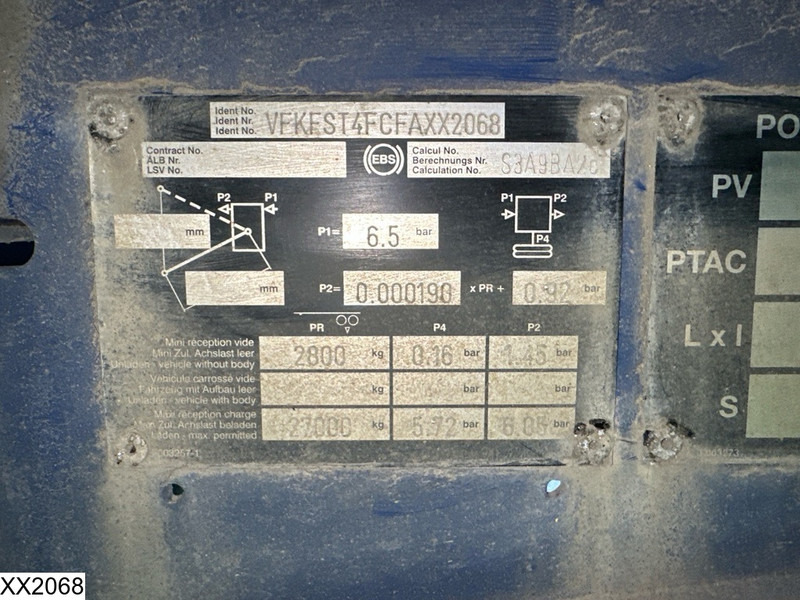 Plato poluprikolica Fruehauf open laadbak: slika 9