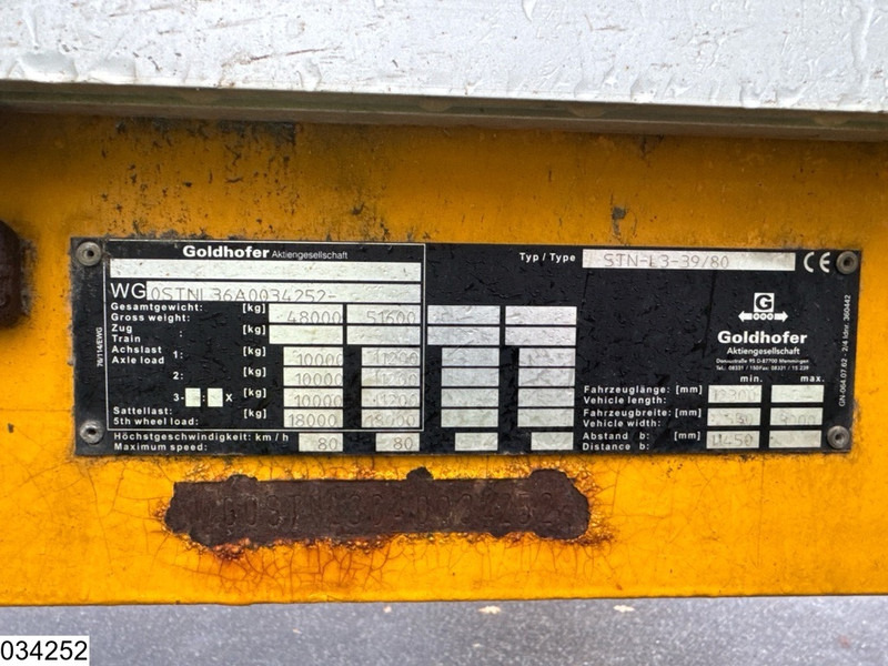 Goldhofer Lowbed 48,000 kg, Steering axle - Niska poluprikolica za prevoz: slika 5 Goldhofer Lowbed 48,000 kg, Steering axle - Niska poluprikolica za prevoz: slika 5