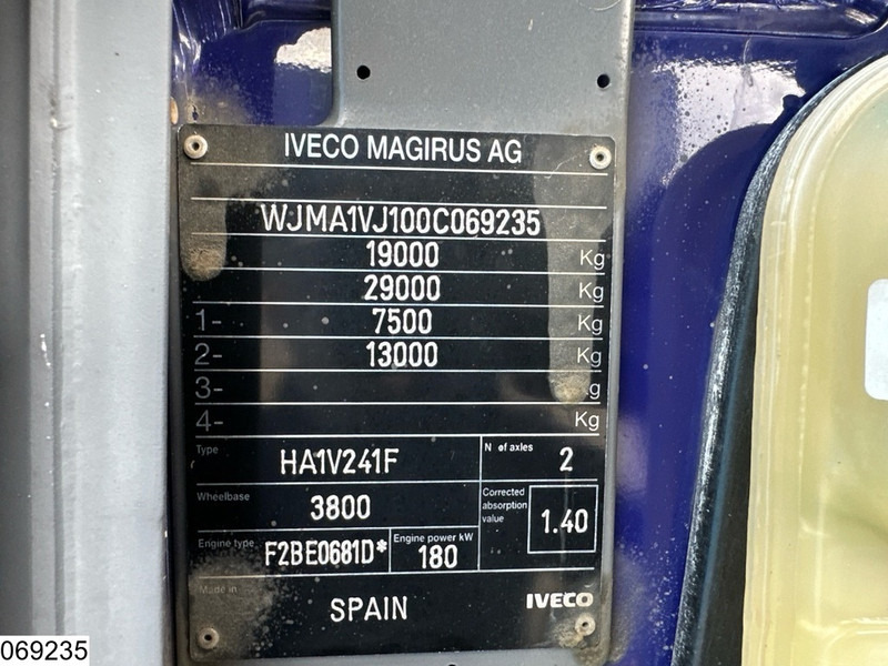 Istovarivač Iveco EuroTech Cursor 240 Manual, Steel suspension, PTO: slika 7 Istovarivač Iveco EuroTech Cursor 240 Manual, Steel suspension, PTO: slika 7