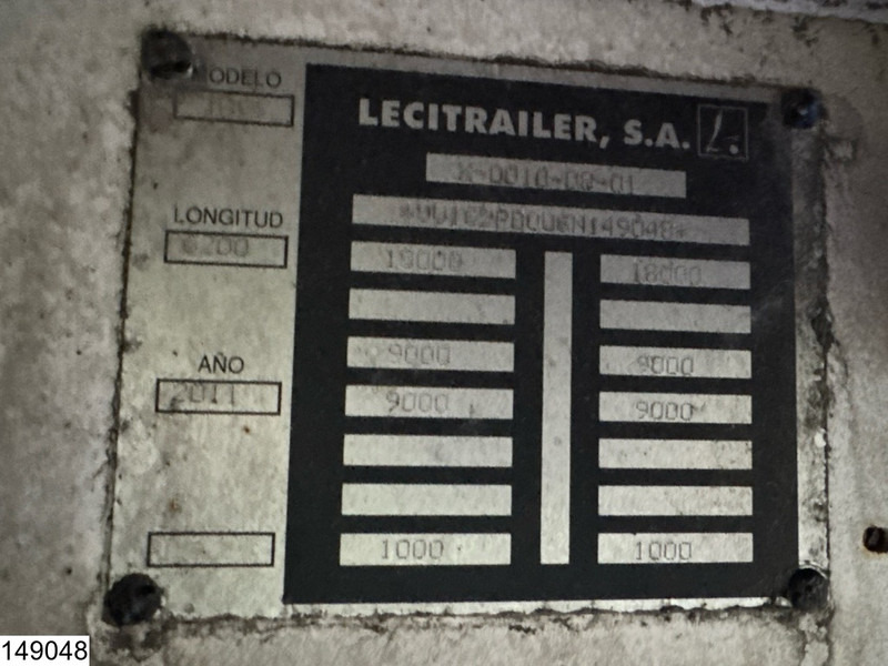 Lecitrailer Middenas - Plato prikolica: slika 4 Lecitrailer Middenas - Plato prikolica: slika 4