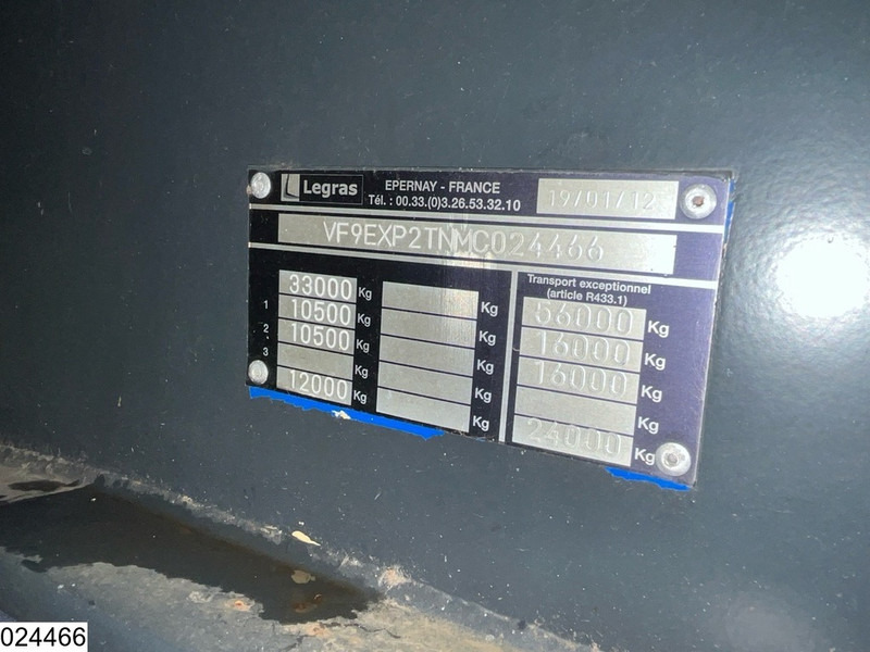 Legras Openlaadbak Wood transport, Steel suspension - Poluprikolica šticarka: slika 3 Legras Openlaadbak Wood transport, Steel suspension - Poluprikolica šticarka: slika 3