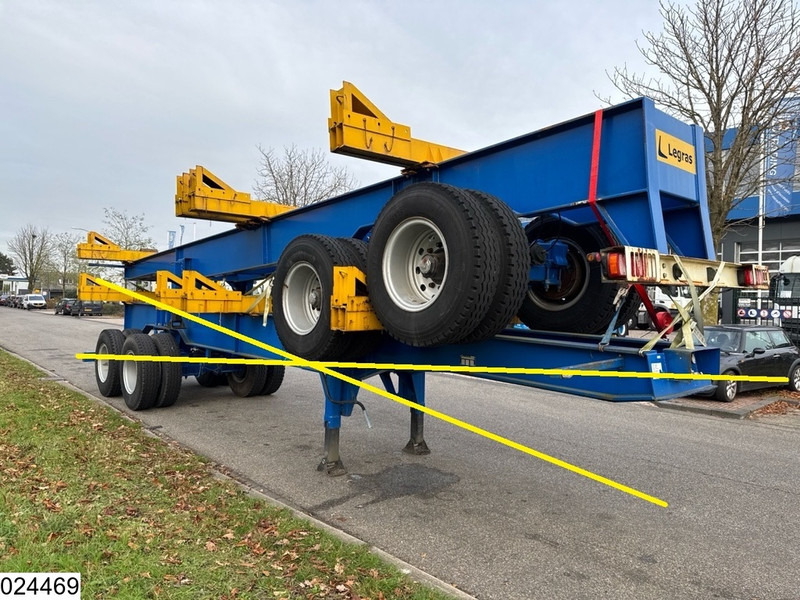 Legras Openlaadbak Wood transport, Steel suspension - Poluprikolica šticarka: slika 4 Legras Openlaadbak Wood transport, Steel suspension - Poluprikolica šticarka: slika 4