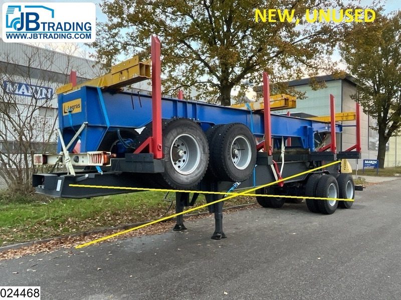 Legras Openlaadbak Wood transport, Steel suspension - Poluprikolica šticarka: slika 1 Legras Openlaadbak Wood transport, Steel suspension - Poluprikolica šticarka: slika 1