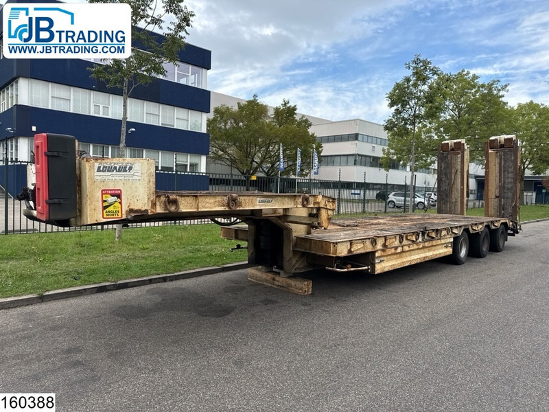 Louault Lowbed 34,000 kg, Steering axle, Hydraulic, Winch - Niska poluprikolica za prevoz: slika 1 Louault Lowbed 34,000 kg, Steering axle, Hydraulic, Winch - Niska poluprikolica za prevoz: slika 1