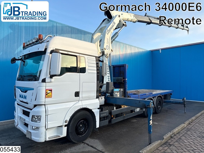 MAN TGX 26 440 6x2. EURO 6, Gormach, Remote, Retarder - Kamion sa tovarnim sandukom, Kamion sa dizalicom: slika 1 MAN TGX 26 440 6x2. EURO 6, Gormach, Remote, Retarder - Kamion sa tovarnim sandukom, Kamion sa dizalicom: slika 1