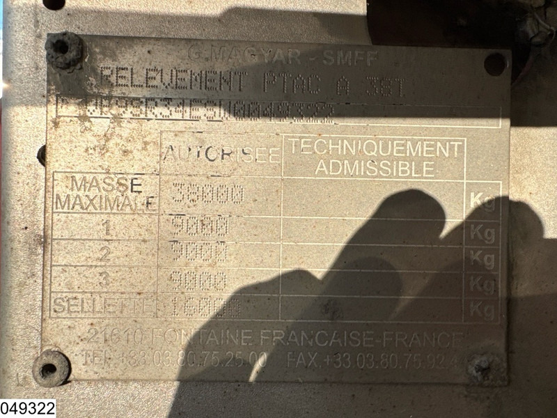 Magyar Food 30000 Liter, 5 Comp - Poluprikolica cisterna: slika 4 Magyar Food 30000 Liter, 5 Comp - Poluprikolica cisterna: slika 4