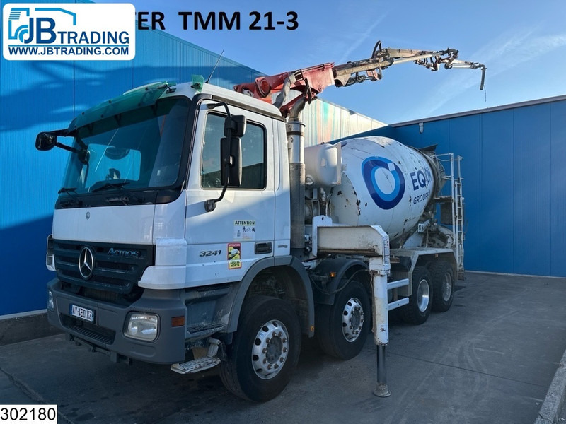 Mercedes-Benz Actros 3241 8x4, PUMI, Putzmeister, 21 MTR, Telligent 16 - Auto pumpa za beton: slika 1 Mercedes-Benz Actros 3241 8x4, PUMI, Putzmeister, 21 MTR, Telligent 16 - Auto pumpa za beton: slika 1