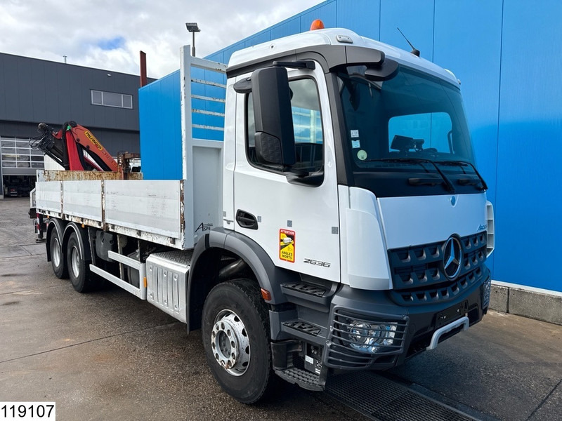 Mercedes-Benz Arocs 2636 6x4, EURO 6, Palfinger, Leaf suspension - Kamion sa tovarnim sandukom, Kamion sa dizalicom: slika 3 Mercedes-Benz Arocs 2636 6x4, EURO 6, Palfinger, Leaf suspension - Kamion sa tovarnim sandukom, Kamion sa dizalicom: slika 3