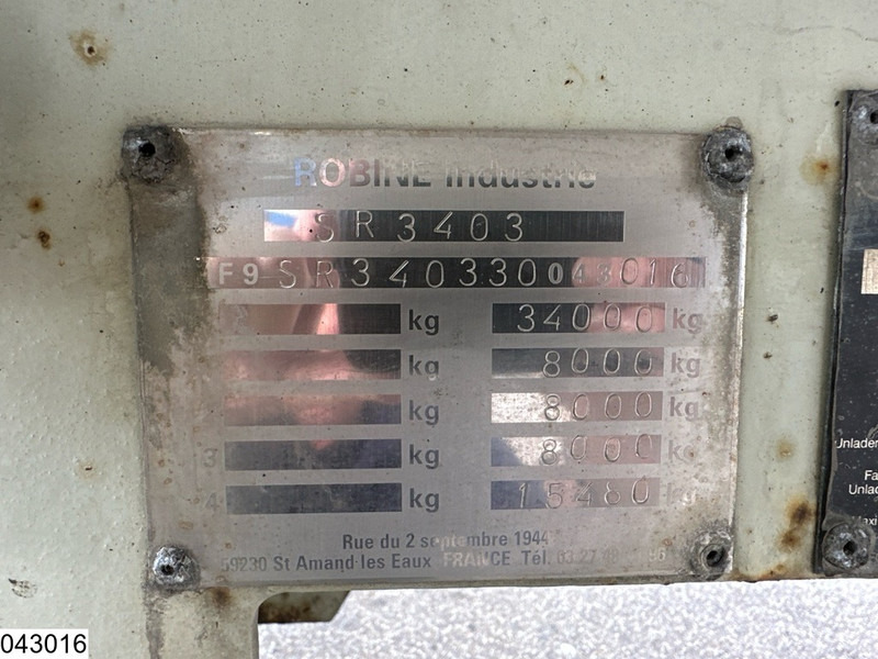 ROBINE Gas 51053 liter, LPG GPL Butane, 1 Comp - Poluprikolica cisterna: slika 4 ROBINE Gas 51053 liter, LPG GPL Butane, 1 Comp - Poluprikolica cisterna: slika 4