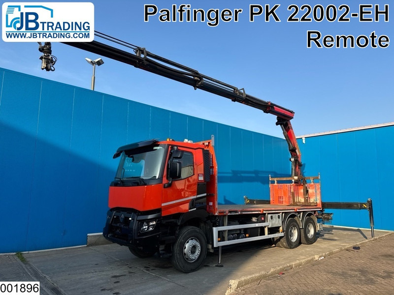 Renault C 430 6x4, EURO 6, Retarder, Palfinger,Remote - Kamion sa tovarnim sandukom, Kamion sa dizalicom: slika 1 Renault C 430 6x4, EURO 6, Retarder, Palfinger,Remote - Kamion sa tovarnim sandukom, Kamion sa dizalicom: slika 1