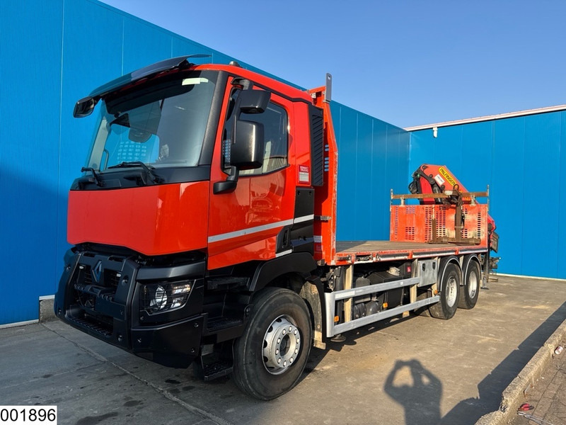 Renault C 430 6x4, EURO 6, Retarder, Palfinger,Remote - Kamion sa tovarnim sandukom, Kamion sa dizalicom: slika 4 Renault C 430 6x4, EURO 6, Retarder, Palfinger,Remote - Kamion sa tovarnim sandukom, Kamion sa dizalicom: slika 4