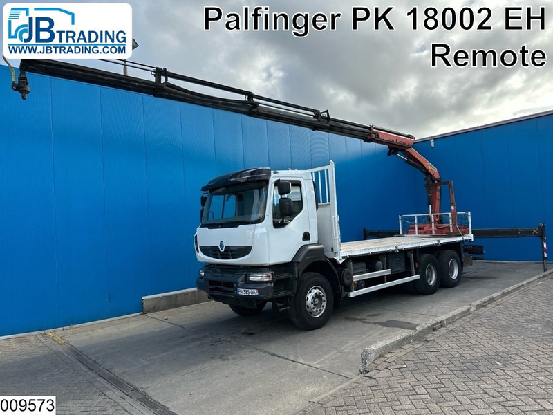 Renault Kerax 380 Dxi 6X4, EURO 6, Retarder, Palfinger, Remote - Kamion sa tovarnim sandukom, Kamion sa dizalicom: slika 1 Renault Kerax 380 Dxi 6X4, EURO 6, Retarder, Palfinger, Remote - Kamion sa tovarnim sandukom, Kamion sa dizalicom: slika 1