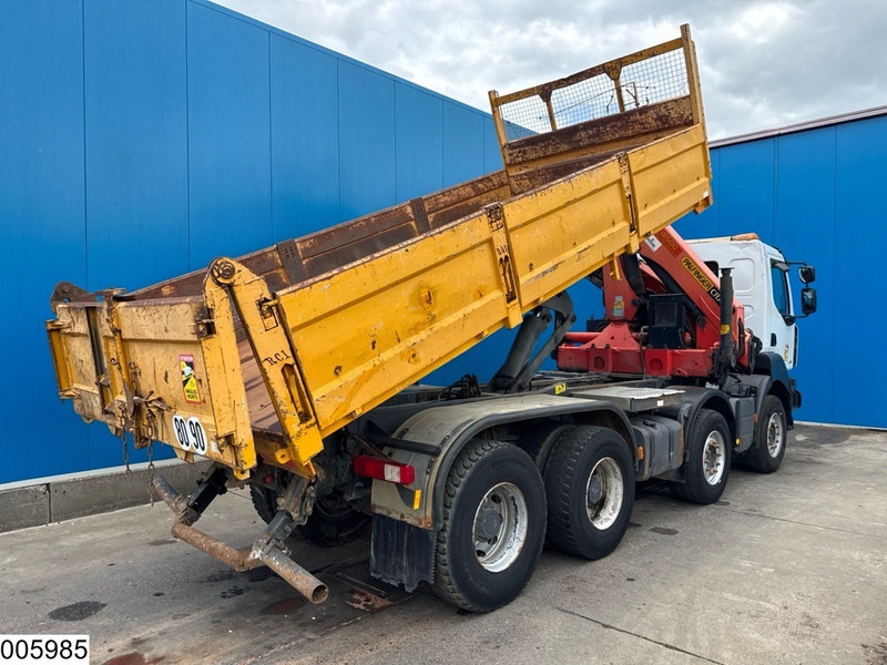 Renault Kerax 450 Dxi 8X4, Manual, Steel suspension, Retarder - Istovarivač, Kamion sa dizalicom: slika 2 Renault Kerax 450 Dxi 8X4, Manual, Steel suspension, Retarder - Istovarivač, Kamion sa dizalicom: slika 2