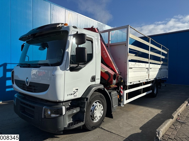 Renault Premium 270 Dxi EURO 5, Fassi, Manual - Kamion sa tovarnim sandukom, Kamion sa dizalicom: slika 4 Renault Premium 270 Dxi EURO 5, Fassi, Manual - Kamion sa tovarnim sandukom, Kamion sa dizalicom: slika 4