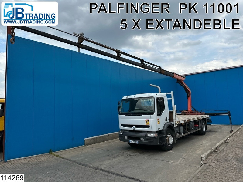 Renault Premium 270 Manual, Steel suspension, Palfinger - Kamion sa tovarnim sandukom, Kamion sa dizalicom: slika 1 Renault Premium 270 Manual, Steel suspension, Palfinger - Kamion sa tovarnim sandukom, Kamion sa dizalicom: slika 1