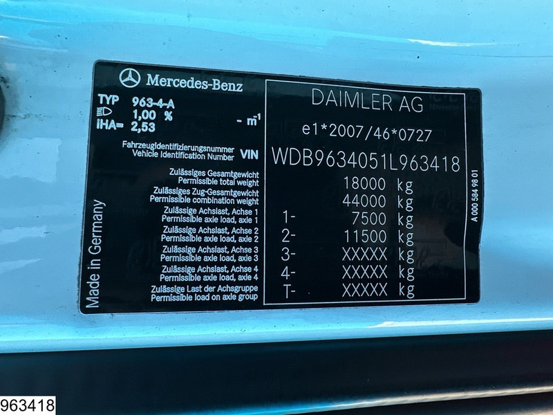 Tegljač Mercedes-Benz Actros 1843 EURO 6, Retarder, Lohr, Standairco: slika 7 Tegljač Mercedes-Benz Actros 1843 EURO 6, Retarder, Lohr, Standairco: slika 7