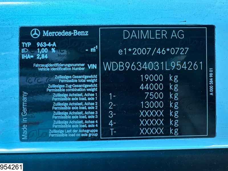 Tegljač Mercedes-Benz Actros 1845 EURO 6, Retarder: slika 7