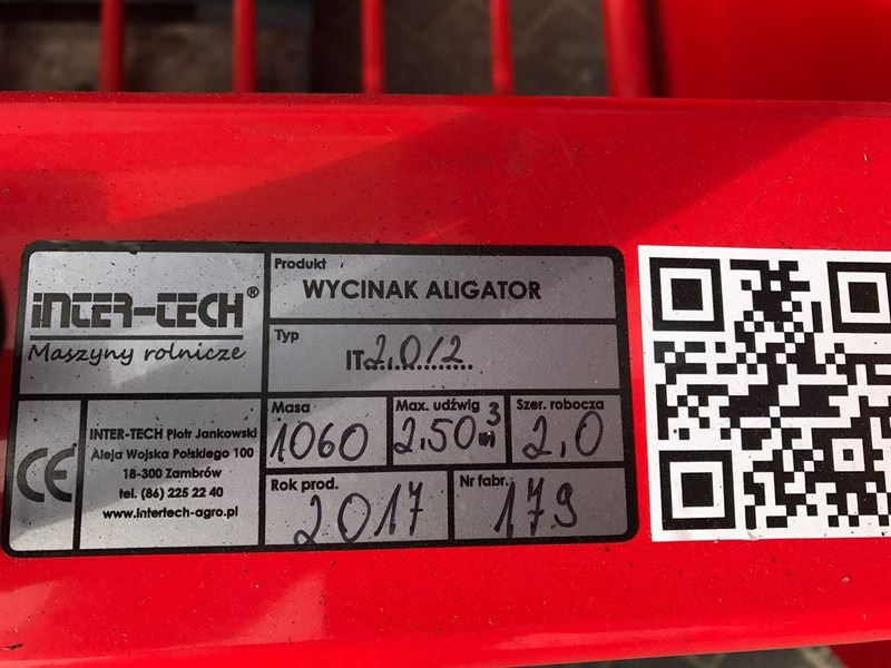 Inter-Tech agro IT2.012 - 2,00 mtr - Silage cutter/Silageschn - Oprema za silose: slika 2 Inter-Tech agro IT2.012 - 2,00 mtr - Silage cutter/Silageschn - Oprema za silose: slika 2