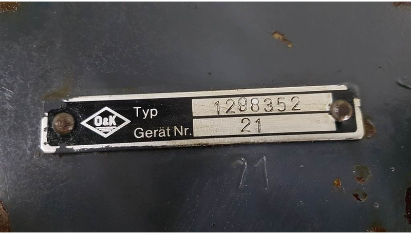 O & K 1298352 - O&K MH 6.5 - Valve/Ventile/Ventiel - Hidraulika: slika 4 O & K 1298352 - O&K MH 6.5 - Valve/Ventile/Ventiel - Hidraulika: slika 4