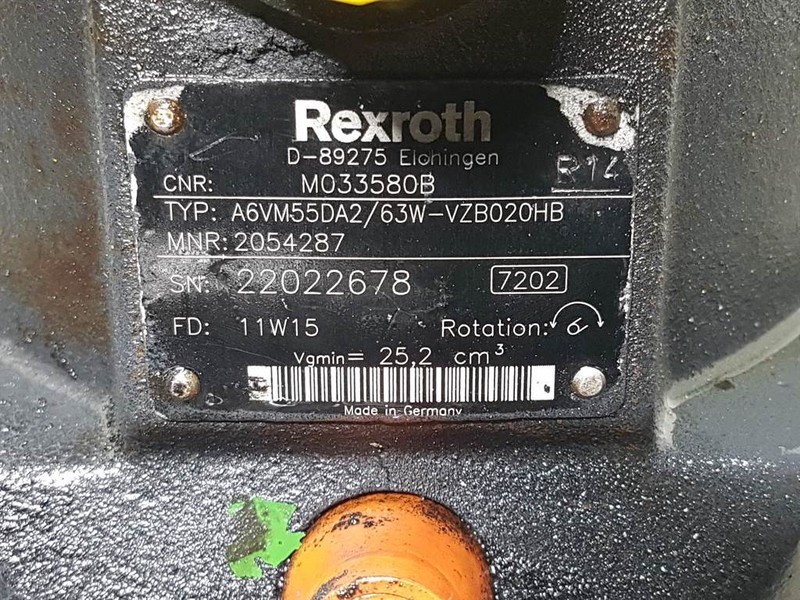 Rexroth A6VM55DA2/63W-MO33580B / R902054287-Drive motor - Hidraulika: slika 5 Rexroth A6VM55DA2/63W-MO33580B / R902054287-Drive motor - Hidraulika: slika 5