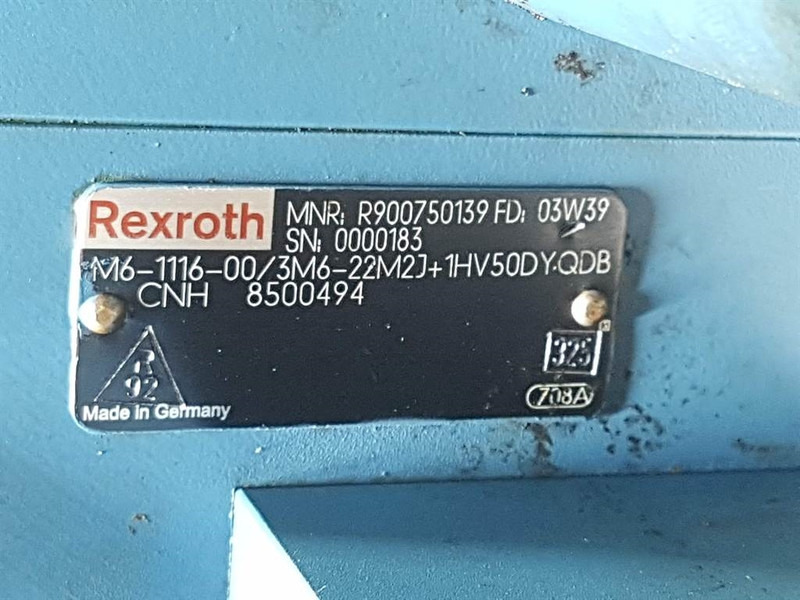 Rexroth M6-1116-00/3M6 - Fiat-Hitachi W170 - Valve - Hidraulika: slika 5 Rexroth M6-1116-00/3M6 - Fiat-Hitachi W170 - Valve - Hidraulika: slika 5