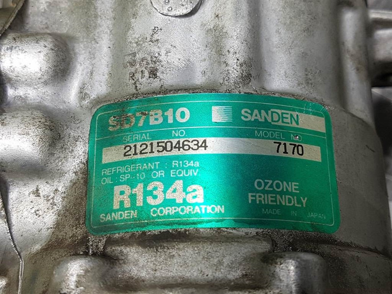 SANDEN SD7B10-7170-Compressor/Kompressor/Aircopomp - Kompresor klima uređaja za Građevinska mašina: slika 4 SANDEN SD7B10-7170-Compressor/Kompressor/Aircopomp - Kompresor klima uređaja za Građevinska mašina: slika 4