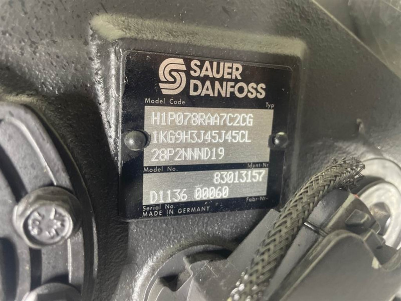 Sauer Danfoss H1P078R-83013157-Drive pump/Fahrpumpe/Rijpomp - Hidraulika za Građevinska mašina: slika 4 Sauer Danfoss H1P078R-83013157-Drive pump/Fahrpumpe/Rijpomp - Hidraulika za Građevinska mašina: slika 4
