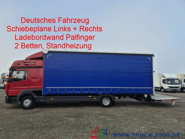 Mercedes-Benz 823 Schiebeplane L+R LBW nur 164TKM Gr.Haus 1.Hd - Kamion sa ceradom: slika 1 Mercedes-Benz 823 Schiebeplane L+R LBW nur 164TKM Gr.Haus 1.Hd - Kamion sa ceradom: slika 1
