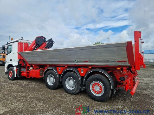 Mercedes-Benz Arocs 3251 8x4 Hiab 302 EP-5 28M/T 19mHakenhöhe - Istovarivač, Kamion sa dizalicom: slika 5 Mercedes-Benz Arocs 3251 8x4 Hiab 302 EP-5 28M/T 19mHakenhöhe - Istovarivač, Kamion sa dizalicom: slika 5