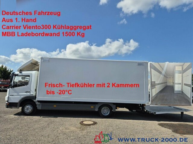 Mercedes-Benz Atego 818 Kühlkoffer Carrier-20° 2Kammern LBW - Dostavno vozilo hladnjača: slika 1 Mercedes-Benz Atego 818 Kühlkoffer Carrier-20° 2Kammern LBW - Dostavno vozilo hladnjača: slika 1